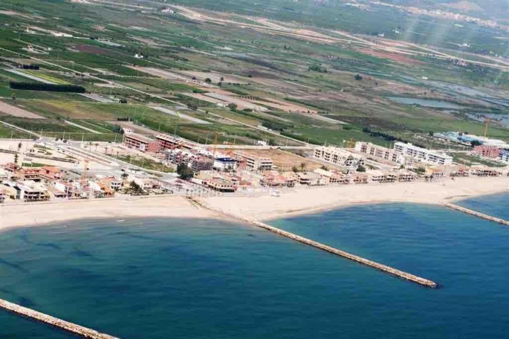 Apto Con Piscina En La Playa Cerca De Vlc Con Ac Puçol Eksteriør billede