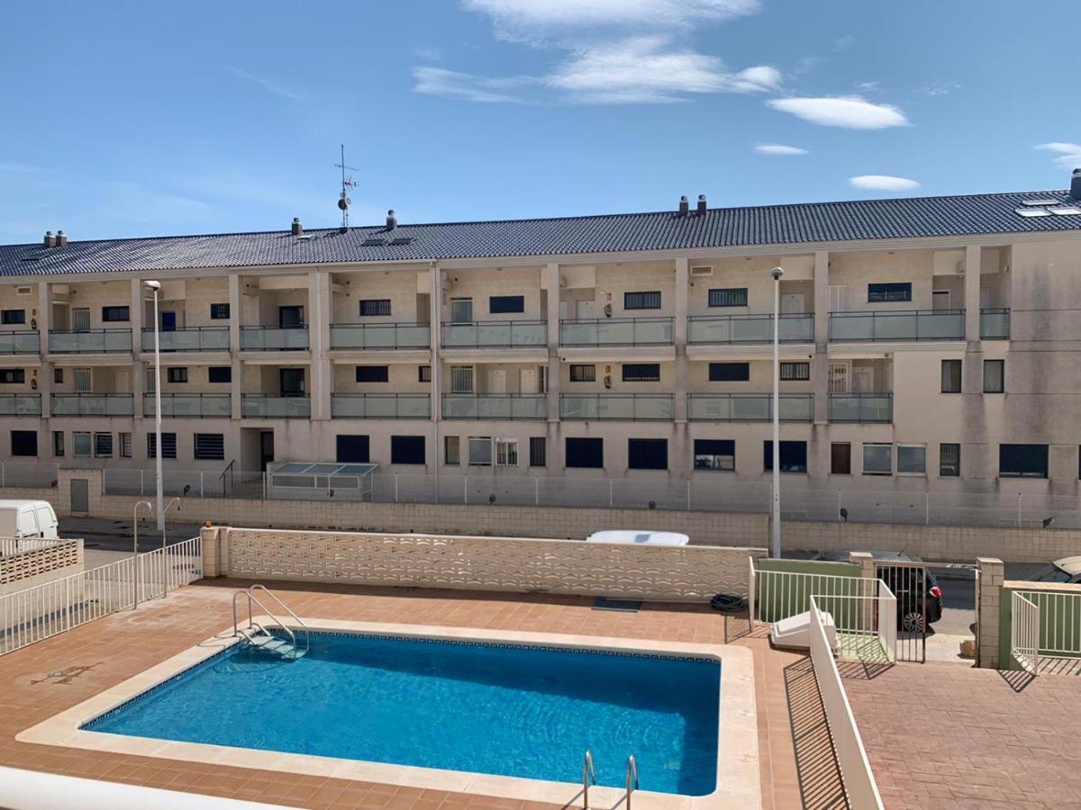 Apto Con Piscina En La Playa Cerca De Vlc Con Ac Puçol Eksteriør billede